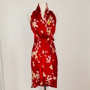MaxMara Italian Silk Wrap Dress